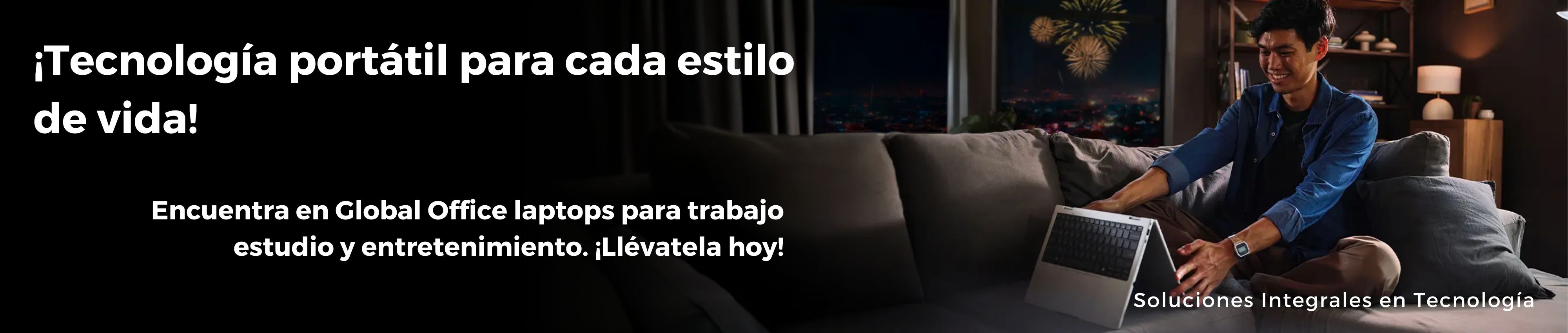 Compra laptops, impresoras, cámaras de seguridad y más en Global Office. Ofrecemos productos de tecnología, línea blanca, y sistemas CCTV con envío en todo México.